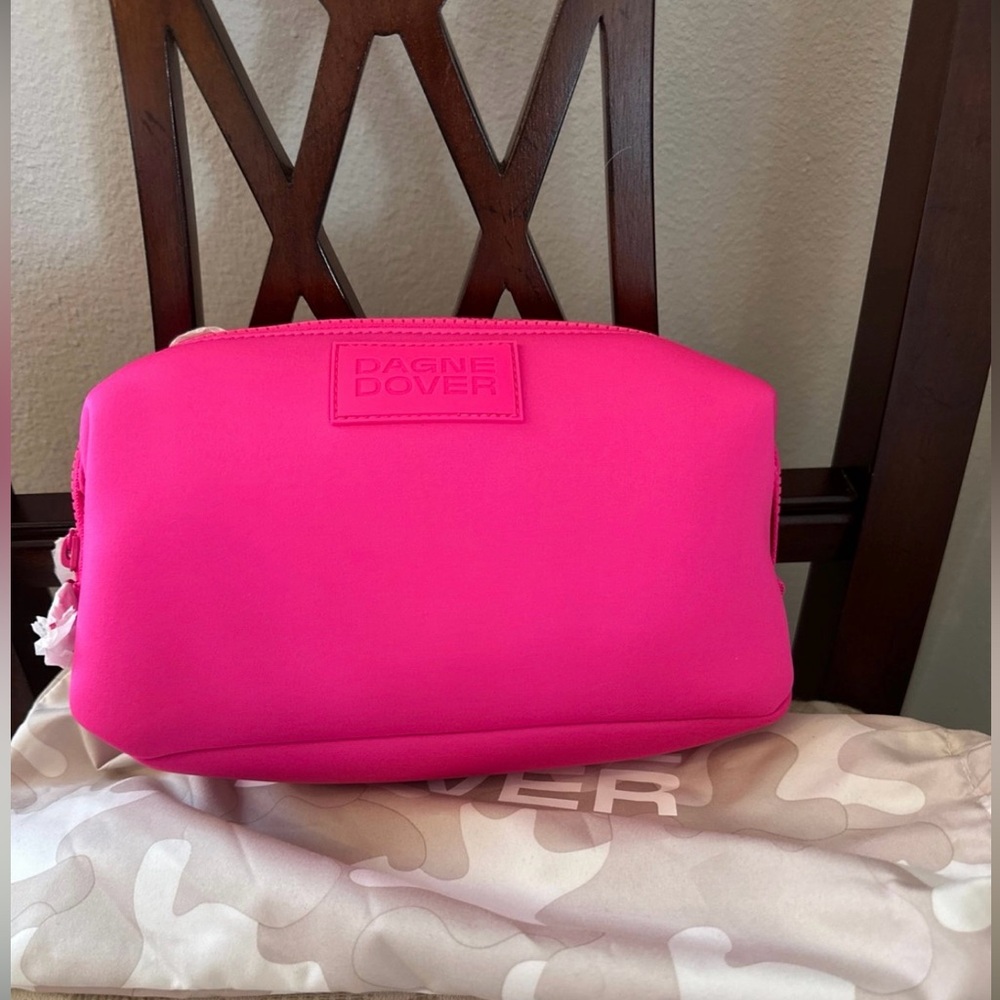 Dagne Dover hot pink Hunter Toiletry Bag